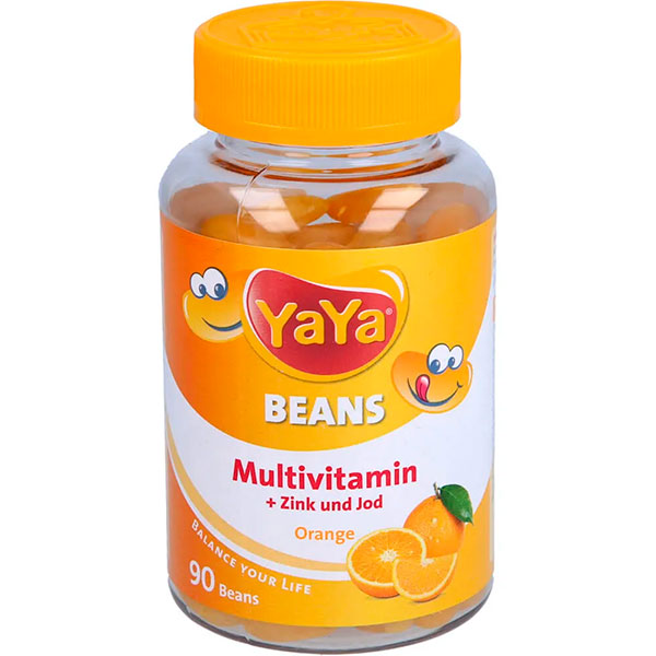 Жевательные драже мультивитамины YAYA BEANS Orange Zink und Jod с апесином и цинком и йодом 90 шт Amapharm Жевательные драже мультивитамины YAYA BEANS Orange Zink und Jod с апесином и цинком и йодом 90 шт Amapharm