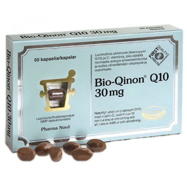 Витамин BIO-QINON Active Q10 30MG 60 капсул Pharma Nord Витамин BIO-QINON Active Q10 30MG 60 капсул Pharma Nord