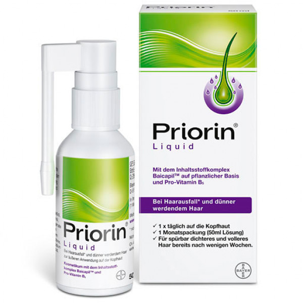 Жидкость от выпадения волос PRIORIN Liquid Pumplösung 50 мл Bayer Жидкость от выпадения волос PRIORIN Liquid Pumplösung 50 мл Bayer