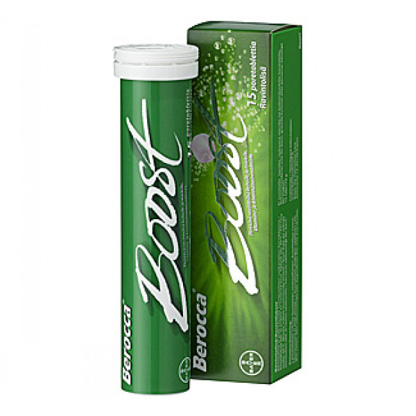 Шипучие таблетки В комплекса Berocco Boost 15 шт Bayer Шипучие таблетки В комплекса Berocco Boost 15 шт Bayer