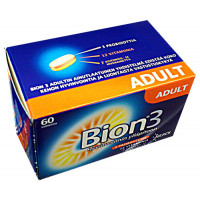 Таблетки жевательные с мульти-витаминно-минералами Bion3 ADULT 60 шт. Bion3 срок использования до 03/2022
