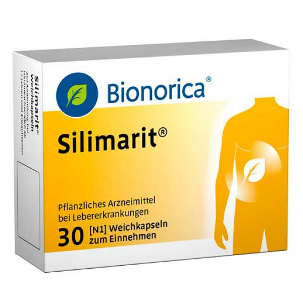 Препарат для лечения заболеваний печени SILIMARIT Weichkapseln 30 капсул Bionorica Препарат для лечения заболеваний печени SILIMARIT Weichkapseln 30 капсул Bionorica