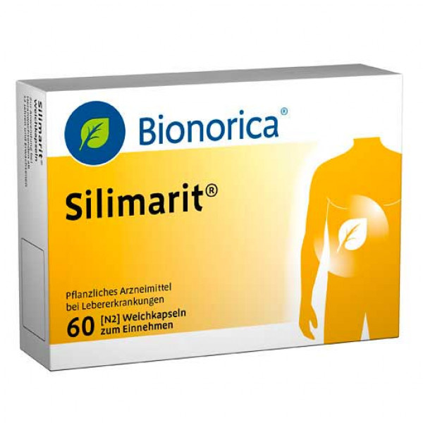 Препарат для лечения заболеваний печени SILIMARIT Weichkapseln 60 капсул Bionorica Препарат для лечения заболеваний печени SILIMARIT Weichkapseln 60 капсул Bionorica