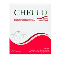 Витамины для женщин в период менопаузы CHELLO FORTE + B6 VITAMIN TABL 120 таблеток CHELLO FORTE Витамины для женщин в период менопаузы CHELLO FORTE + B6 VITAMIN TABL 120 таблеток CHELLO FORTE