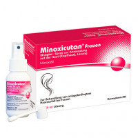 Спрей женский для роста волос MINOXICUTAN Frauen 20 mg/ml Spray 180 мл DERMAPHARM Спрей женский для роста волос MINOXICUTAN Frauen 20 mg/ml Spray 180 мл DERMAPHARM