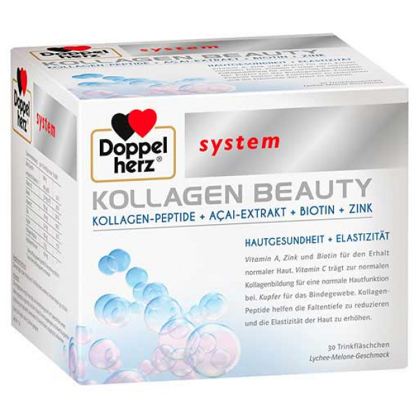 Ампулы коллагеном DOPPELHERZ Kollagen Beauty system Ampullen 30 шт DoppelHerz Ампулы коллагеном DOPPELHERZ Kollagen Beauty system Ampullen 30 шт DoppelHerz