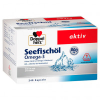 Рыбий жир Seefischöl Omega-3 800 mg 240 капсул DoppelHerz