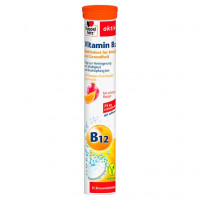 Шипучие таблетки с витамином B12 DOPPELHERZ Vitamin B12 Brausetabletten 15 шт DoppelHerz Шипучие таблетки с витамином B12 DOPPELHERZ Vitamin B12 Brausetabletten 15 шт DoppelHerz