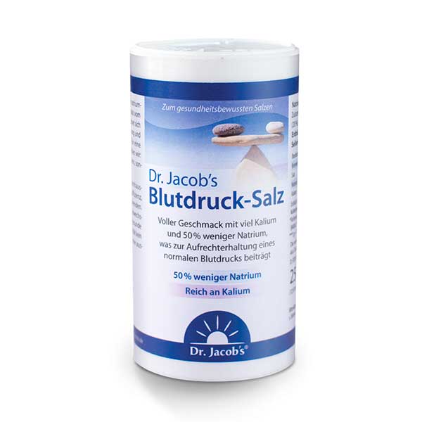 Соль от кровяного давления BLUTDRUCK-SALZ Dr.Jacob's 250 гр Dr.Jacobs Соль от кровяного давления BLUTDRUCK-SALZ Dr.Jacob's 250 гр Dr.Jacobs