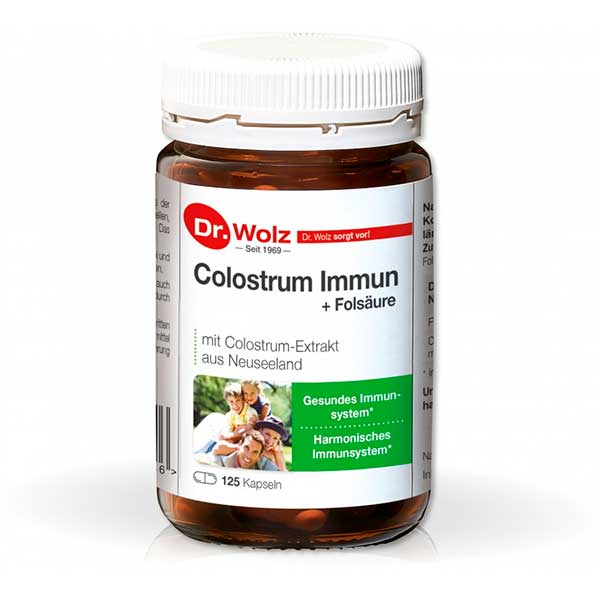 Капсулы для иммунитета COLOSTRUM IMMUN Dr.Wolz Kapseln 125 шт Dr.Wolz Капсулы для иммунитета COLOSTRUM IMMUN Dr.Wolz Kapseln 125 шт Dr.Wolz
