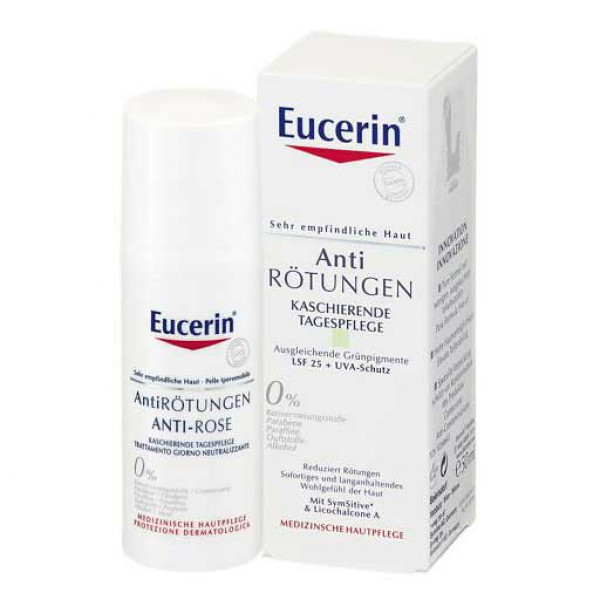 Крем дневной для маскировки EUCERIN SEH Anti-Rötungen kaschierende Tagespflege 50 мл EUCERIN Крем дневной для маскировки EUCERIN SEH Anti-Rötungen kaschierende Tagespflege 50 мл EUCERIN