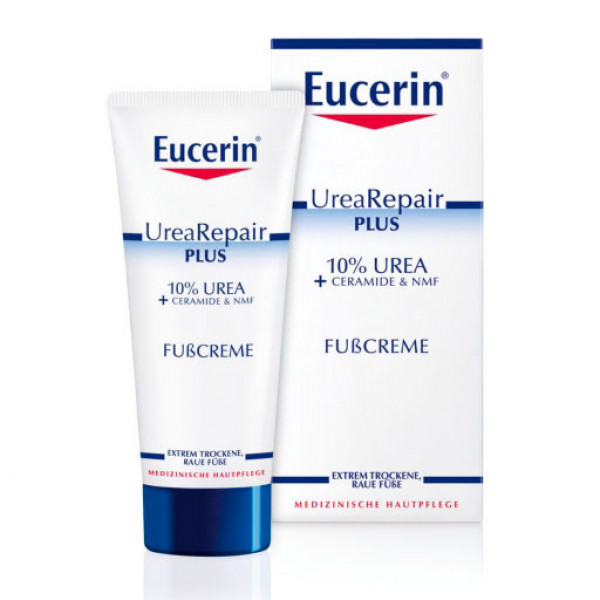 Крем для увлажнения и восстановления ног EUCERIN UreaRepair PLUS Fußcreme 10% 100 мл EUCERIN Крем для увлажнения и восстановления ног EUCERIN UreaRepair PLUS Fußcreme 10% 100 мл EUCERIN