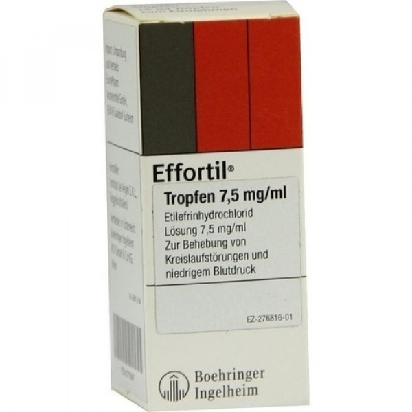 Капли при нарушении кровообращения EFFORTIL Tropfen 15 мл EurimPharm Капли при нарушении кровообращения EFFORTIL Tropfen 15 мл EurimPharm