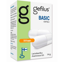 Капсулы с молочнокислыми бактериями Gefilus LGG Basic 50 шт. Gefilus
