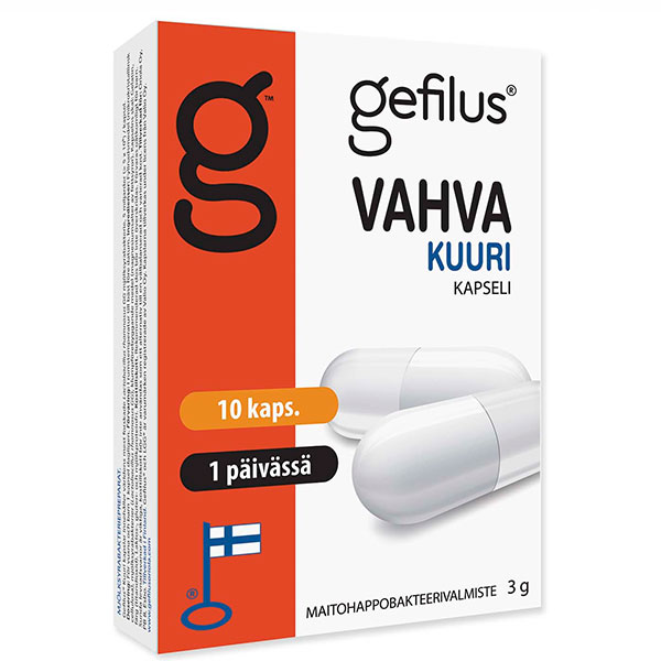 Капсулы с молочнокислыми бактериями GEFILUS VAHVA KUURI KAPS 30 шт Gefilus Капсулы с молочнокислыми бактериями GEFILUS VAHVA KUURI KAPS 30 шт Gefilus
