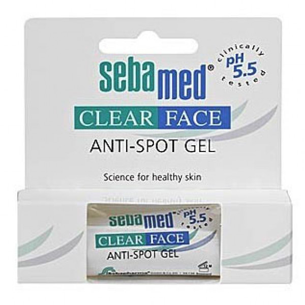 Гель от прыщей CLEAR FACE ANTI-SPOT GEL 10 мл SebaMed Гель от прыщей CLEAR FACE ANTI-SPOT GEL 10 мл SebaMed