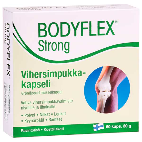 Витамины для суставов Bodyflex Strong 60 капсул Hankintatukku Витамины для суставов Bodyflex Strong 60 капсул Hankintatukku