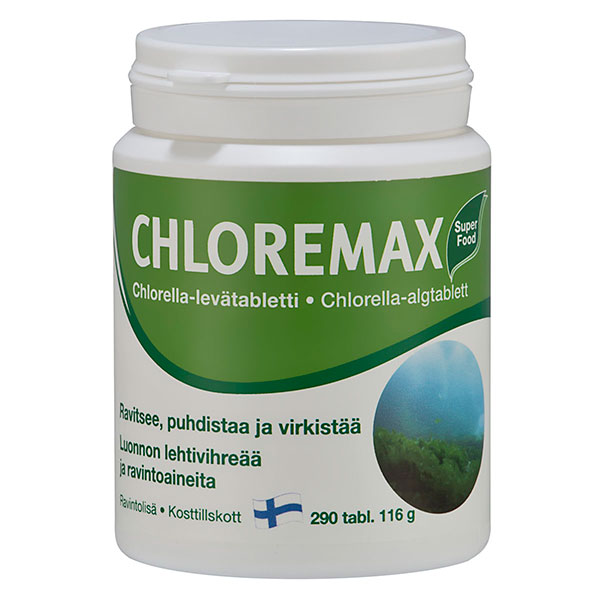 Препарат из морских водорослей Хлорелла для похудания Chloremax 290 таблеток Hankintatukku Препарат из морских водорослей Хлорелла для похудания Chloremax 290 таблеток Hankintatukku