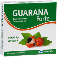 Экстракт семян гуараны Guarana Forte 40 шт Hankintatukku