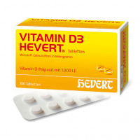 Витамин Д VITAMIN D3 1000 ME HEVERT Tabletten 100 таблеток HEVERT Витамин Д VITAMIN D3 1000 ME HEVERT Tabletten 100 таблеток HEVERT