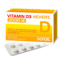 Витамин Д VITAMIN D3 2000 ME HEVERT Tabletten 120 таблеток HEVERT Витамин Д VITAMIN D3 2000 ME HEVERT Tabletten 120 таблеток HEVERT