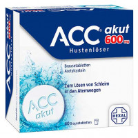 Шипучие таблетки от кашля ACC akut 600 Brausetabletten 40 шт HEXAL