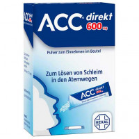 Порошок от кашля ACC direkt 600 mg Pulver zum Einnehmen im Beutel 20 шт HEXAL Порошок от кашля ACC direkt 600 mg Pulver zum Einnehmen im Beutel 20 шт HEXAL