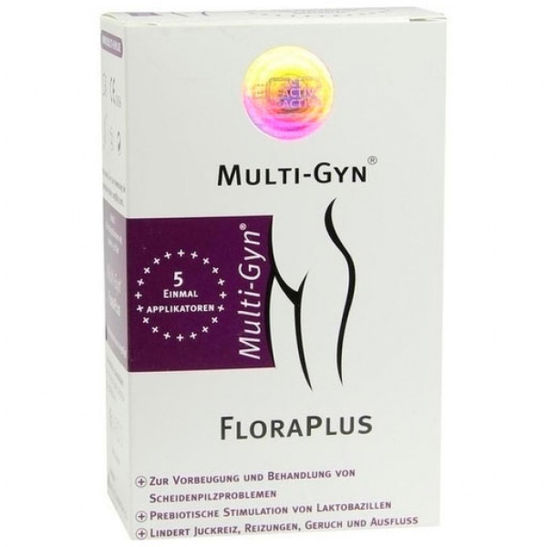 Гель для укрепления влагалищной флоры MULTI-GYN FloraPlus Gel 5X5 мл Karo Pharma Гель для укрепления влагалищной флоры MULTI-GYN FloraPlus Gel 5X5 мл Karo Pharma