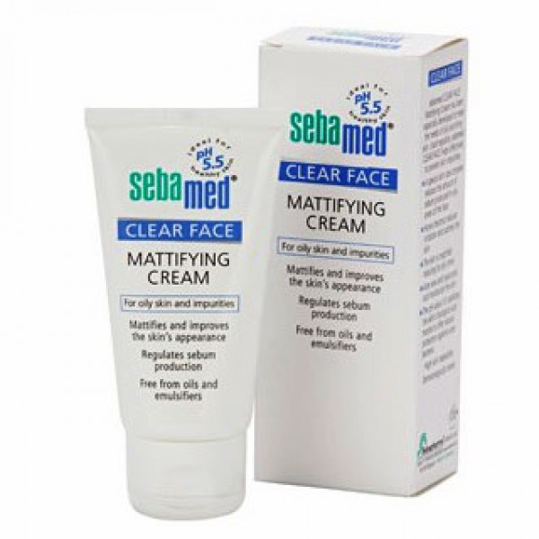 Крем для ухода за лицом CLEAR FACE MATTIFYING CREAM 50 мл SebaMed Крем для ухода за лицом CLEAR FACE MATTIFYING CREAM 50 мл SebaMed
