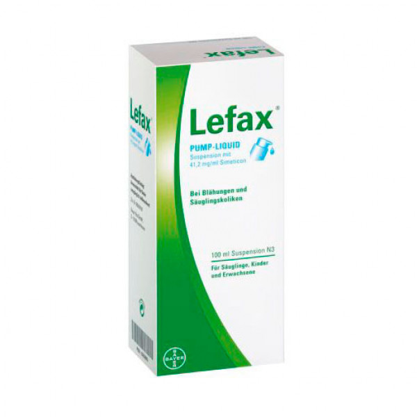 Препарат жидкий с помпой от вздутия живота LEFAX Pump Liquid 100 мл Lefax Препарат жидкий с помпой от вздутия живота LEFAX Pump Liquid 100 мл Lefax
