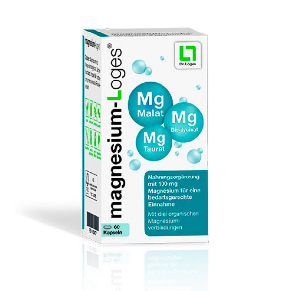 Капсулы магнием MAGNESIUM-LOGES Kapseln 60 шт Loges Капсулы магнием MAGNESIUM-LOGES Kapseln 60 шт Loges