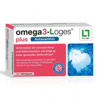 Пищевая добавка для снабжения жирными кислотами OMEGA3-LOGES plus Kapseln 120 шт Loges