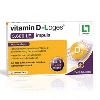 Витамина Д3 VITAMIN D-LOGES 5.600 I.E. impuls Wochendepot KTA 30 шт Loges