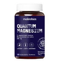 Витамины с магнием Makrobios Quantum Magnesium 60 капсул Makrobios Витамины с магнием Makrobios Quantum Magnesium 60 капсул Makrobios