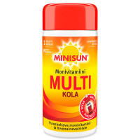 Мультивитаминный комплекс MINISUN MONIVITAMIN MULTI KOLA TABL 90 таблеток Minisun Мультивитаминный комплекс MINISUN MONIVITAMIN MULTI KOLA TABL 90 таблеток Minisun