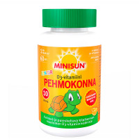 Жевательный витамин D для детей черепашка PEHMOKONNA D3-VITAMIINI 10 MIKROG JUNIOR PURESKELTAVA 60 шт Minisun Жевательный витамин D для детей черепашка PEHMOKONNA D3-VITAMIINI 10 MIKROG JUNIOR PURESKELTAVA 60 шт Minisun