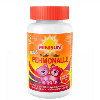 Жевательные мультивитамины для детей мишки PEHMONALLE MONIVITAMIINI JUNIOR PEHMEA 60 шт Minisun Жевательные мультивитамины для детей мишки PEHMONALLE MONIVITAMIINI JUNIOR PEHMEA 60 шт Minisun