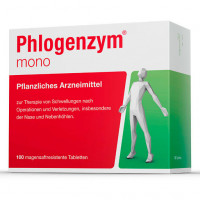 Средство от отеков после операций и травм PHLOGENZYM mono magensaftresistente Tabletten 100 таблеток MUCOS Средство от отеков после операций и травм PHLOGENZYM mono magensaftresistente Tabletten 100 таблеток MUCOS