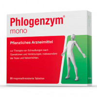 Средство от отеков после операций и травм PHLOGENZYM mono magensaftresistente Tabletten 20 таблеток MUCOS Средство от отеков после операций и травм PHLOGENZYM mono magensaftresistente Tabletten 20 таблеток MUCOS