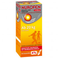 Сироп от лихорадки клубничный Schmerz-u.Fiebersaft Erdbeer 40 mg/ml 150 мл Nurofen