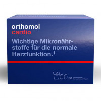 Пищевая добавка для сердца ORTHOMOL Cardio Granulat/Kaps./Tabl.Kombipack. 30 шт ORTHOMOL