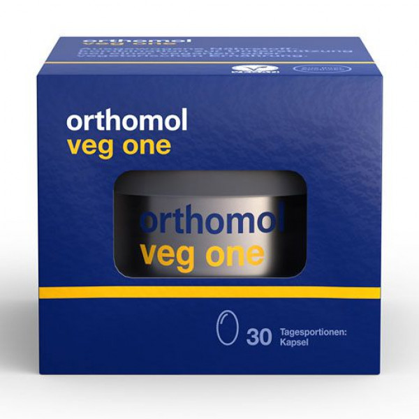 Капсулы для веганов ORTHOMOL veg one Kapseln 30 шт ORTHOMOL Капсулы для веганов ORTHOMOL veg one Kapseln 30 шт ORTHOMOL