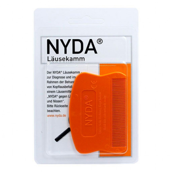 Расческа для вычесывания вшей NYDA 1 шт NYDA Расческа для вычесывания вшей NYDA 1 шт NYDA