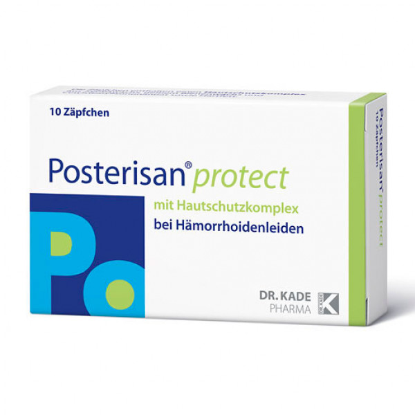Свечи для помощи при геморрое POSTERISAN protect Suppositorien 10 шт POSTERISAN Свечи для помощи при геморрое POSTERISAN protect Suppositorien 10 шт POSTERISAN