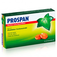 Таблетки от кашля со апельсина и ментола PROSPAN Husten Lutschpastillen 20 шт Prospan