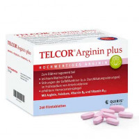 Витамины B c Аргинином TELCOR Arginin plus Filmtabletten 240 шт Quiris Healthcare