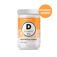 Витамины D-Vitamin 50 мкг 100 таблеток Reformi