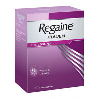 Раствор для женщин от выпадения волос REGAINE Frauen Lösung 3 X 60 мл REGAINE