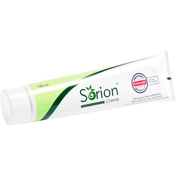 Крем для ухода за кожей при псориазе, нейродермите и экземе SORION Creme 150 мл Ruehe Крем для ухода за кожей при псориазе, нейродермите и экземе SORION Creme 150 мл Ruehe