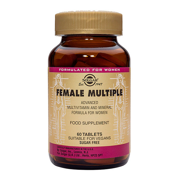 Витамины для женщин Female Multiple 120 капсул Solgar Витамины для женщин Female Multiple 120 капсул Solgar